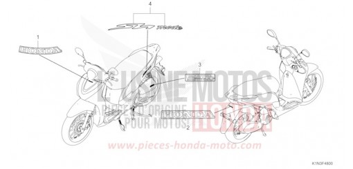 MARQUE/EMBLEME FSH125M de 2021